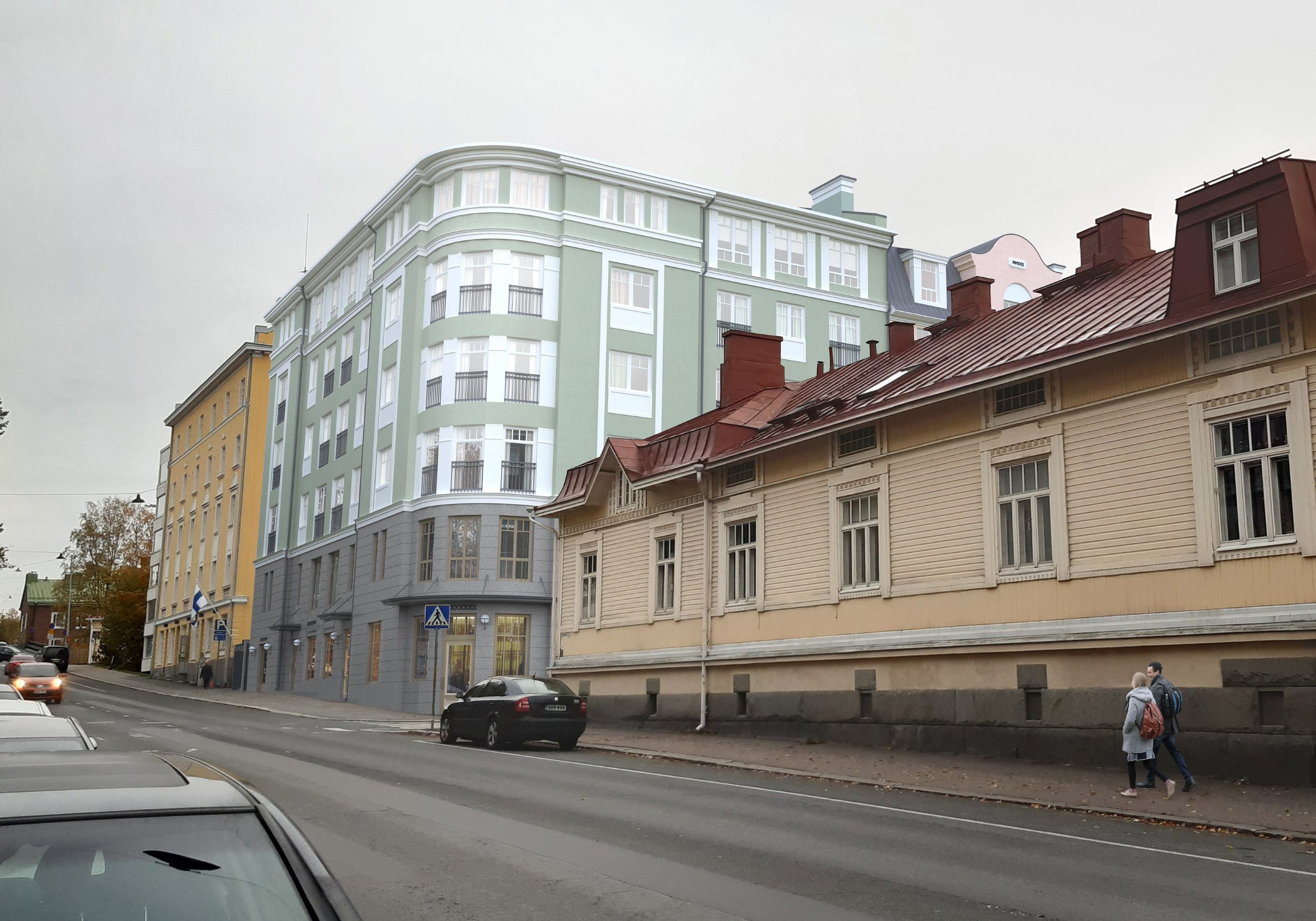Apartment house in Tampere, Finland, 2019 Arhitektibüroo Allan Strus