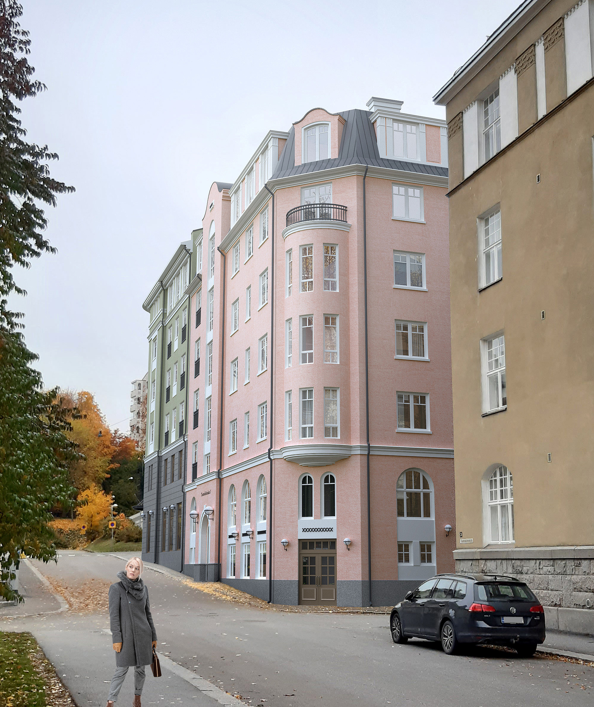 Apartment house in Tampere, Finland, 2019 Arhitektibüroo Allan Strus